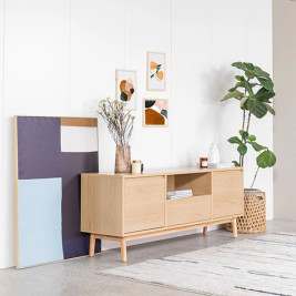 Ghế Đôn Sofa Gỗ Cao cấp Tự Nhiên