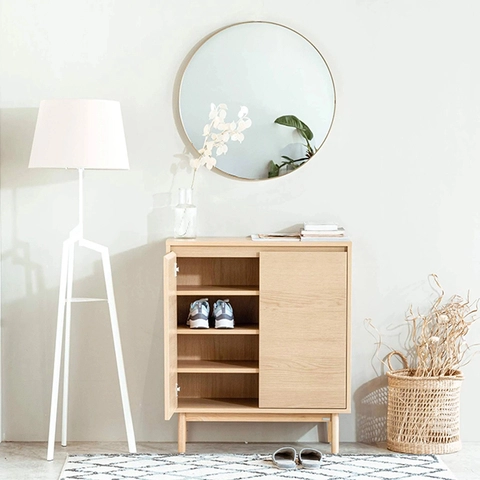Ghế Đôn Sofa Gỗ Cao cấp Tự Nhiên